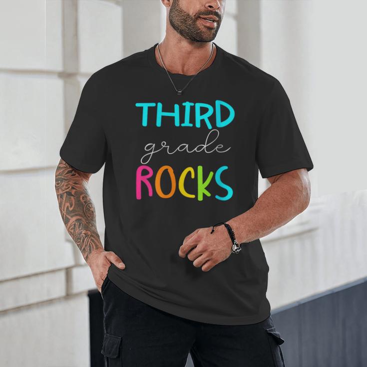 Third Grade Rocks Shirt Team 3rd Grade Teacher Unisex T-Shirt, novelty gifts, funny gifts Third Grade Rocks Shirt Team 3rd Grade Teacher Unisex T-Shirt, novelty gifts, funny gifts