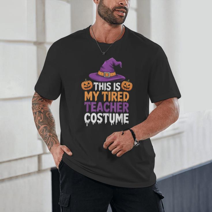 This Is My Tired Teacher Costume Halloween Unisex T-Shirt, novelty gifts, funny gifts This Is My Tired Teacher Costume Halloween Unisex T-Shirt, novelty gifts, funny gifts