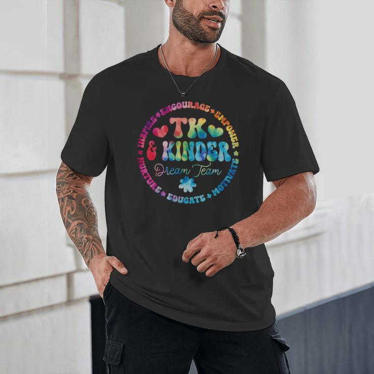 TK & Kinder Dream Team Transitional Kindergarten Teacher Unisex T-Shirt, novelty gifts, funny gifts TK & Kinder Dream Team Transitional Kindergarten Teacher Unisex T-Shirt, novelty gifts, funny gifts