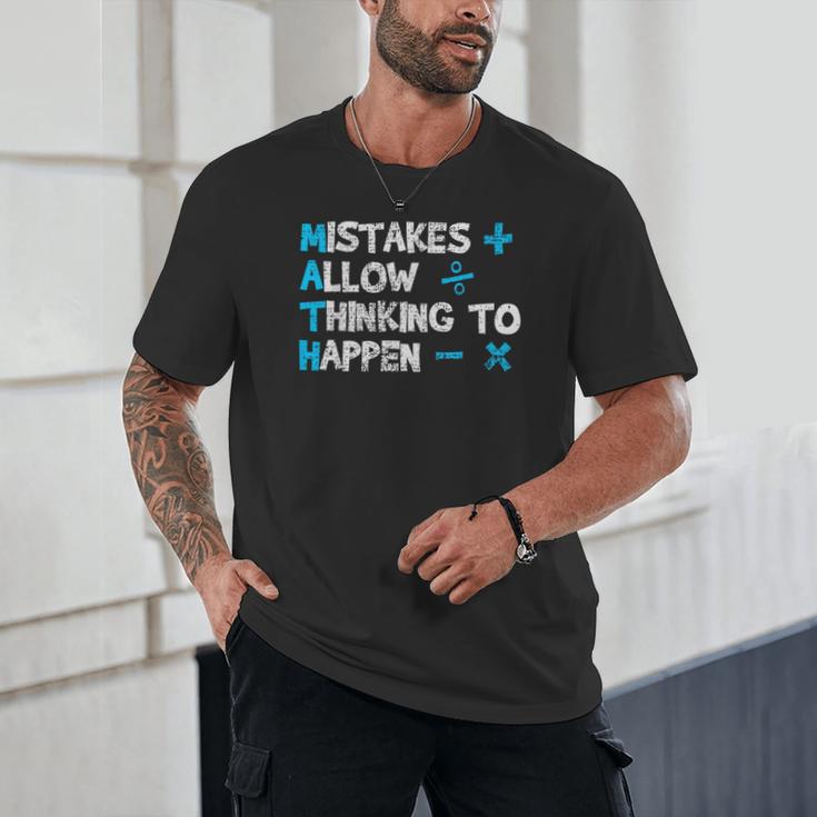 Vintage Math Teacher Saying Unisex T-Shirt, novelty gifts, funny gifts