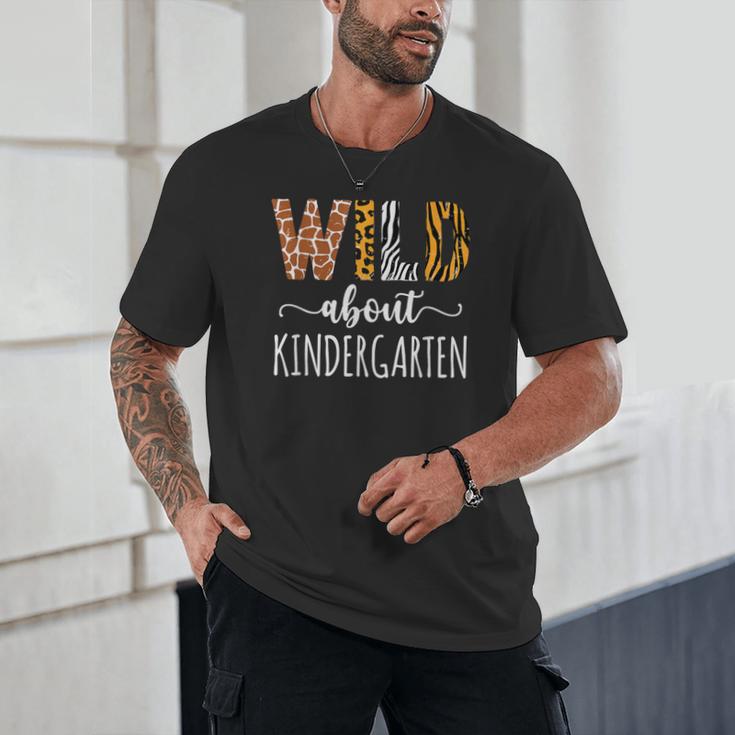 Wild About Kindergarten Teacher Leopard Print Unisex T-Shirt, novelty gifts, funny gifts Wild About Kindergarten Teacher Leopard Print Unisex T-Shirt, novelty gifts, funny gifts