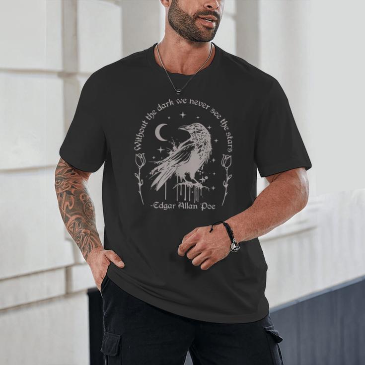 Without The Dark We Never See The Stars Teacher Unisex T-Shirt, novelty gifts, funny gifts Without The Dark We Never See The Stars Teacher Unisex T-Shirt, novelty gifts, funny gifts