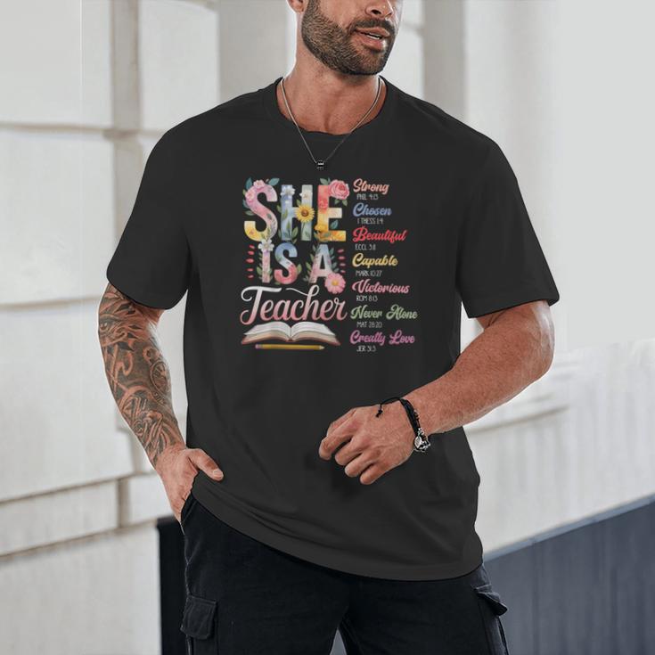 Women Bible Verse Christian Teacher God Says Back To School Unisex T-Shirt, novelty gifts, funny gifts Women Bible Verse Christian Teacher God Says Back To School Unisex T-Shirt, novelty gifts, funny gifts