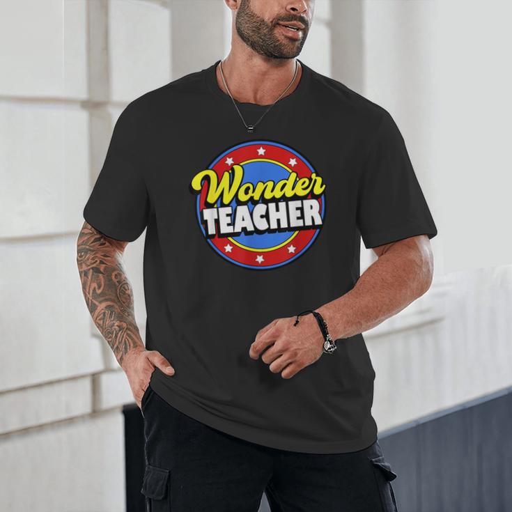 Wonder Teacher Super Woman Power Superhero Back To School Unisex T-Shirt, novelty gifts, funny gifts Wonder Teacher Super Woman Power Superhero Back To School Unisex T-Shirt, novelty gifts, funny gifts