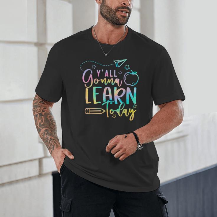 Y'All Gonna Learn Today Back To School Teacher Kids Unisex T-Shirt, novelty gifts, funny gifts Y'All Gonna Learn Today Back To School Teacher Kids Unisex T-Shirt, novelty gifts, funny gifts