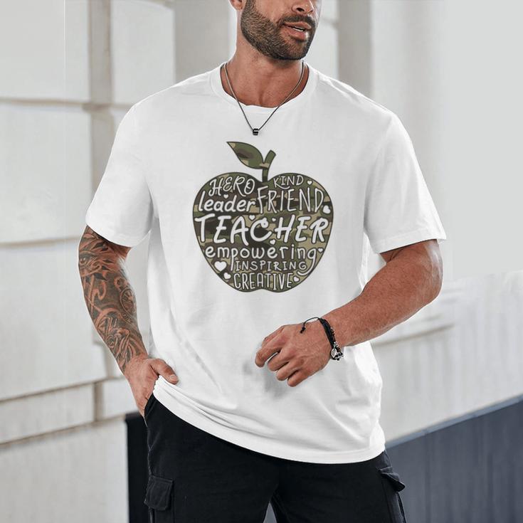 Apple Camoflauge Clothing Camo Student Teacher Cute School Unisex T-Shirt, novelty gifts, funny gifts Apple Camoflauge Clothing Camo Student Teacher Cute School Unisex T-Shirt, novelty gifts, funny gifts