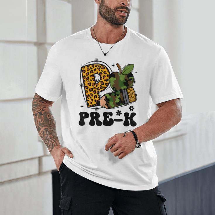 Cute Camo Pre K Back To School Teacher Kid Preschool Unisex T-Shirt, novelty gifts, funny gifts Cute Camo Pre K Back To School Teacher Kid Preschool Unisex T-Shirt, novelty gifts, funny gifts