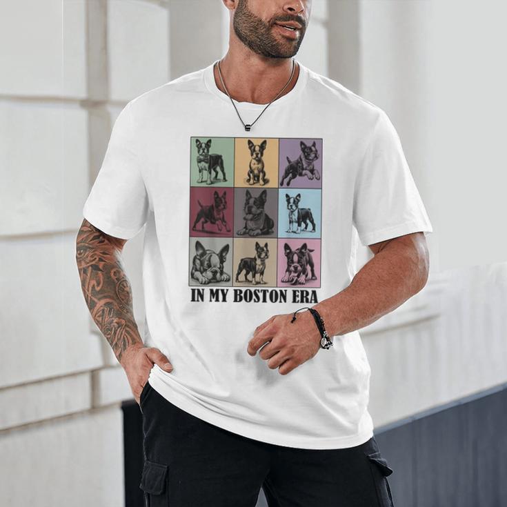 Funny Boston Terrier Quote In My Boston Terrier Era Cool Dog Men Women Unisex T-Shirt, novelty gifts, funny gifts