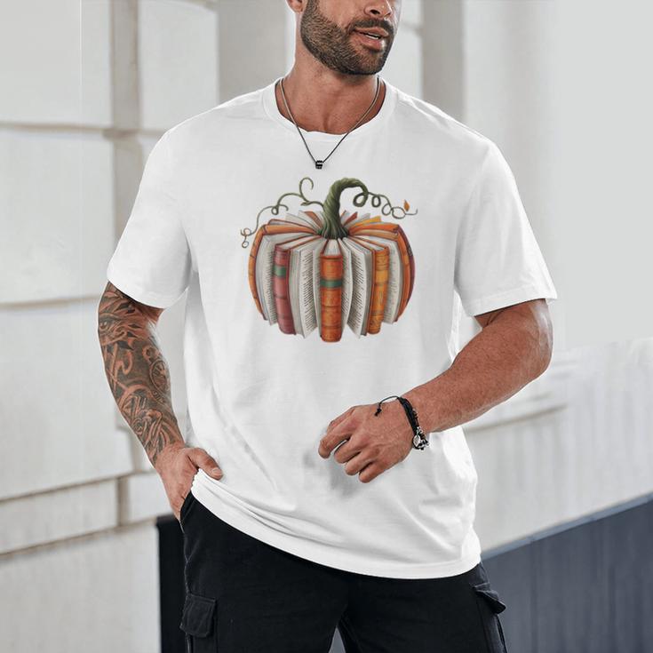 Halloween Teacher Librarians Fall Book Pumpkin Retro Reading Unisex T-Shirt, novelty gifts, funny gifts Halloween Teacher Librarians Fall Book Pumpkin Retro Reading Unisex T-Shirt, novelty gifts, funny gifts