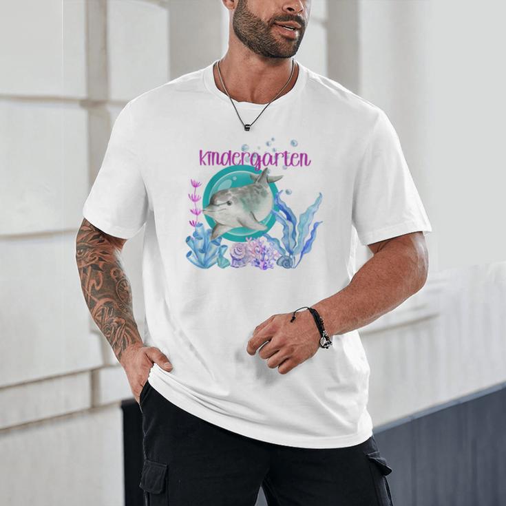 Kindergarten Teacher Dolphin Ocean Life Teaching Team Spirit Unisex T-Shirt, novelty gifts, funny gifts