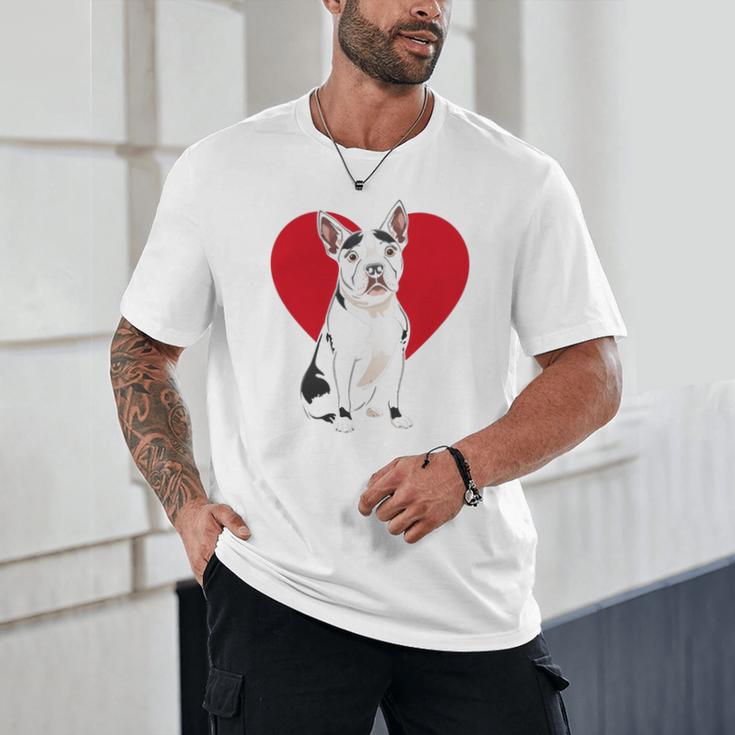 Valentine's Day Boston Terrier Lover Unisex T-Shirt, novelty gifts, funny gifts