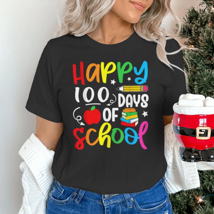 100th Day Of School Teachers Kids Girls Child Happy 100 Days Unisex T-Shirt, gift for family, gift for coworker