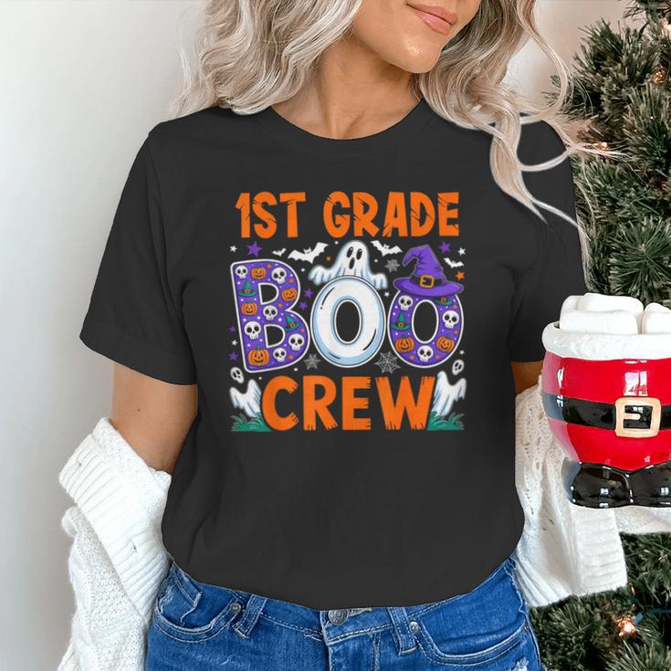 1st Grade Boo Crew First Grade Teacher Kids Happy Halloween Unisex T-Shirt, First Grade Teacher Shirts, gift for family, gift for coworker 1st Grade Boo Crew First Grade Teacher Kids Happy Halloween Unisex T-Shirt, First Grade Teacher Shirts, gift for family, gift for coworker