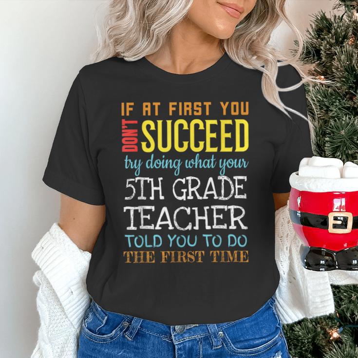 5th Grade Teacher Appreciation Unisex T-Shirt, gift for family, gift for coworker
