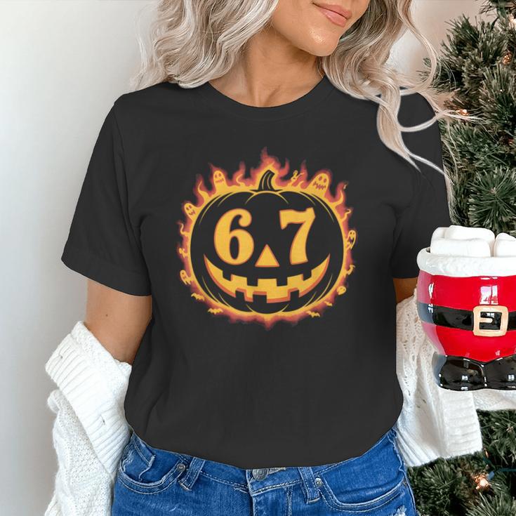 6 7 Meme Halloween Pumpkin Costume For Student Teacher Unisex T-Shirt, gift for family, gift for coworker 6 7 Meme Halloween Pumpkin Costume For Student Teacher Unisex T-Shirt, gift for family, gift for coworker
