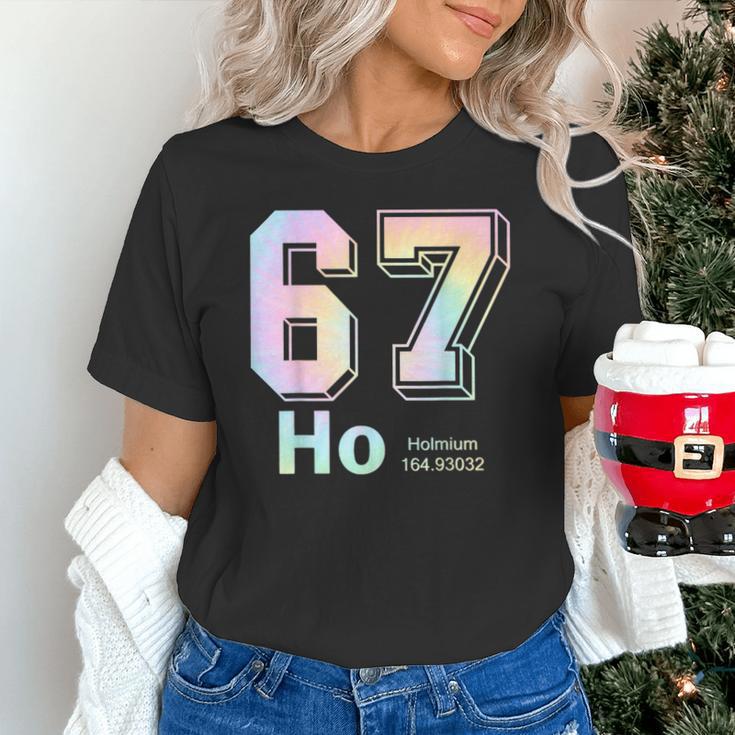 67 Ho Holmium Science Teacher Elements Table Six Seven Meme Unisex T-Shirt, Science Teacher Shirts, gift for family, gift for coworker 67 Ho Holmium Science Teacher Elements Table Six Seven Meme Unisex T-Shirt, Science Teacher Shirts, gift for family, gift for coworker