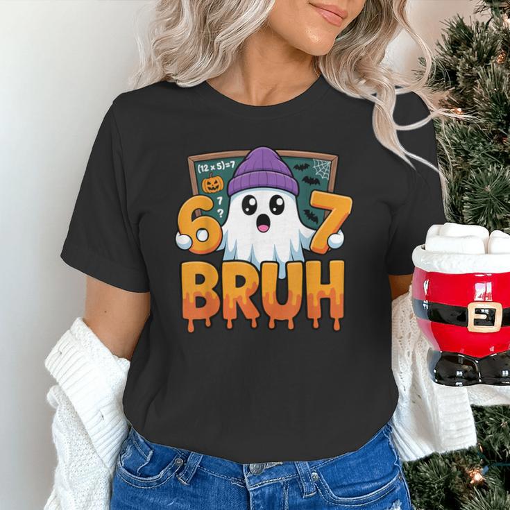 67 Teacher Ghost Six Seven Meme Math Equation Bruh Halloween Unisex T-Shirt, gift for family, gift for coworker 67 Teacher Ghost Six Seven Meme Math Equation Bruh Halloween Unisex T-Shirt, gift for family, gift for coworker