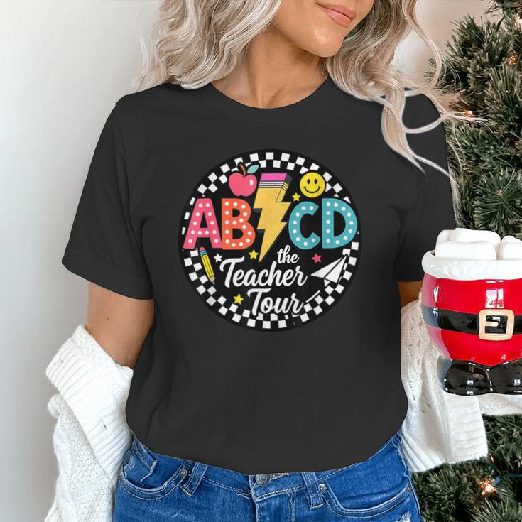 ABCD The Teacher Tour Back To School First Day Of School Unisex T-Shirt, gift for family, gift for coworker ABCD The Teacher Tour Back To School First Day Of School Unisex T-Shirt, gift for family, gift for coworker