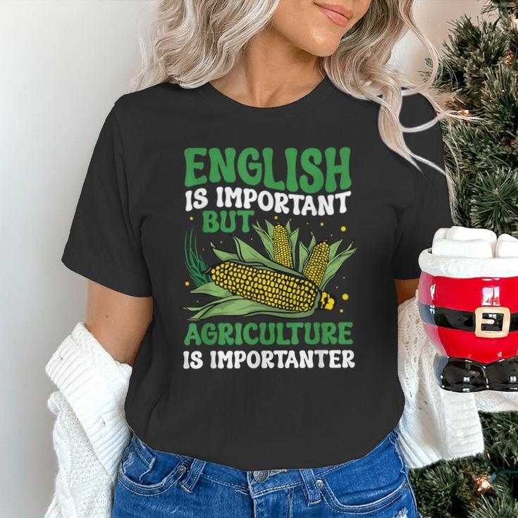 AG Teacher English Is Important But Agriculture Teacher Unisex T-Shirt, English Teacher Shirts, gift for family, gift for coworker AG Teacher English Is Important But Agriculture Teacher Unisex T-Shirt, English Teacher Shirts, gift for family, gift for coworker