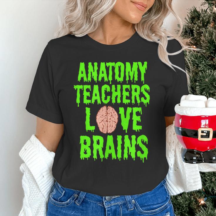 Anatomy Teachers Love Brains Halloween Teacher Costume Shirt Unisex T-Shirt, gift for family, gift for coworker Anatomy Teachers Love Brains Halloween Teacher Costume Shirt Unisex T-Shirt, gift for family, gift for coworker
