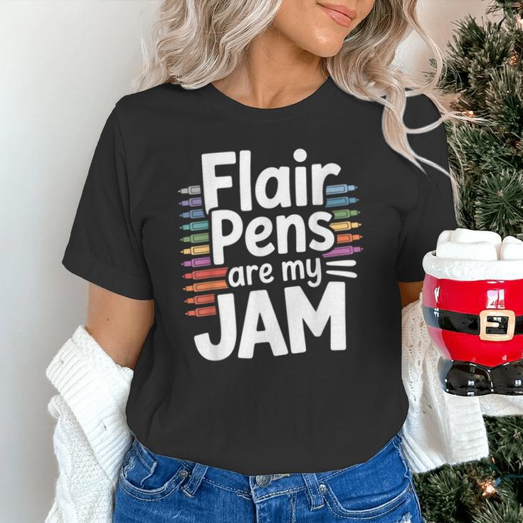 Back To School Teacher Flair Pens Are My Jam Unisex T-Shirt, gift for family, gift for coworker Back To School Teacher Flair Pens Are My Jam Unisex T-Shirt, gift for family, gift for coworker