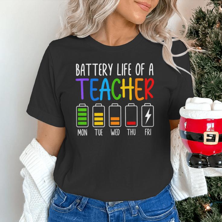 Battery Life Of A Teacher School Teacher Appreciation Unisex T-Shirt, gift for family, gift for coworker Battery Life Of A Teacher School Teacher Appreciation Unisex T-Shirt, gift for family, gift for coworker
