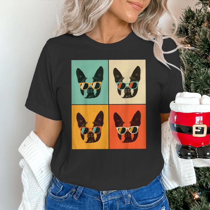 Bostie Dog Lover Boston Terrier With Sunglasses For Men Women Girls Kids Unisex T-Shirt, gift for family, gift for coworker