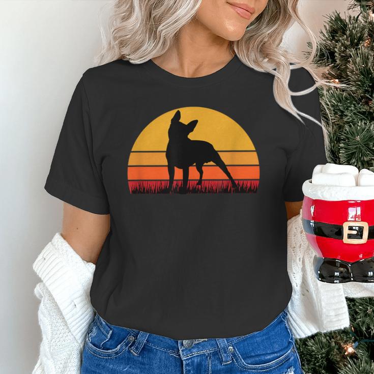 Boston Terrier Bostie Sunset Retro Dog Pet Mom Dad Unisex T-Shirt, Boston Terrier Dad Shirts, Boston Terrier Mom Shirts, gift for family, gift for coworker