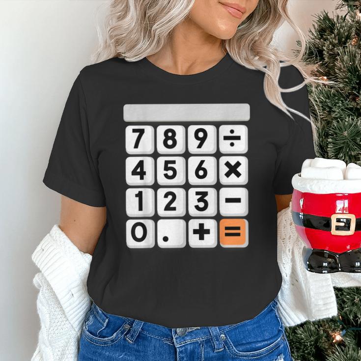 Calculator Easy Halloween Costume For Math Teacher Unisex T-Shirt, gift for family, gift for coworker