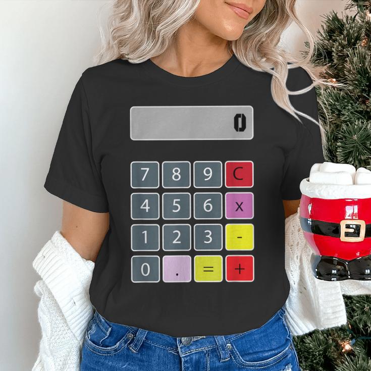 Calculator Math Teacher Halloween Costumes Women Men Adults Unisex T-Shirt, gift for family, gift for coworker Calculator Math Teacher Halloween Costumes Women Men Adults Unisex T-Shirt, gift for family, gift for coworker