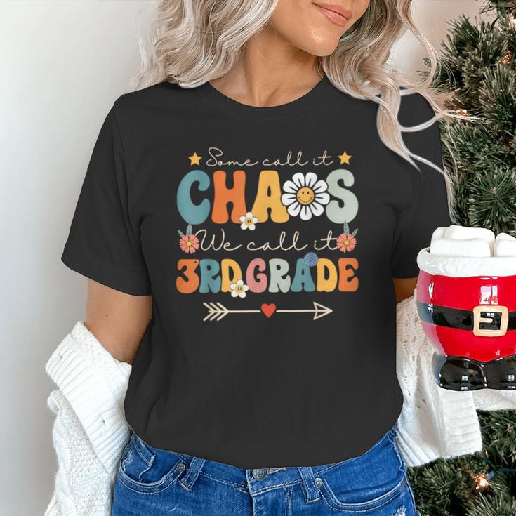 Some Call It Chaos We Call It 3rd Grade Third Grade Teachers Men Women Kids Unisex T-Shirt, gift for family, gift for coworker Some Call It Chaos We Call It 3rd Grade Third Grade Teachers Men Women Kids Unisex T-Shirt, gift for family, gift for coworker