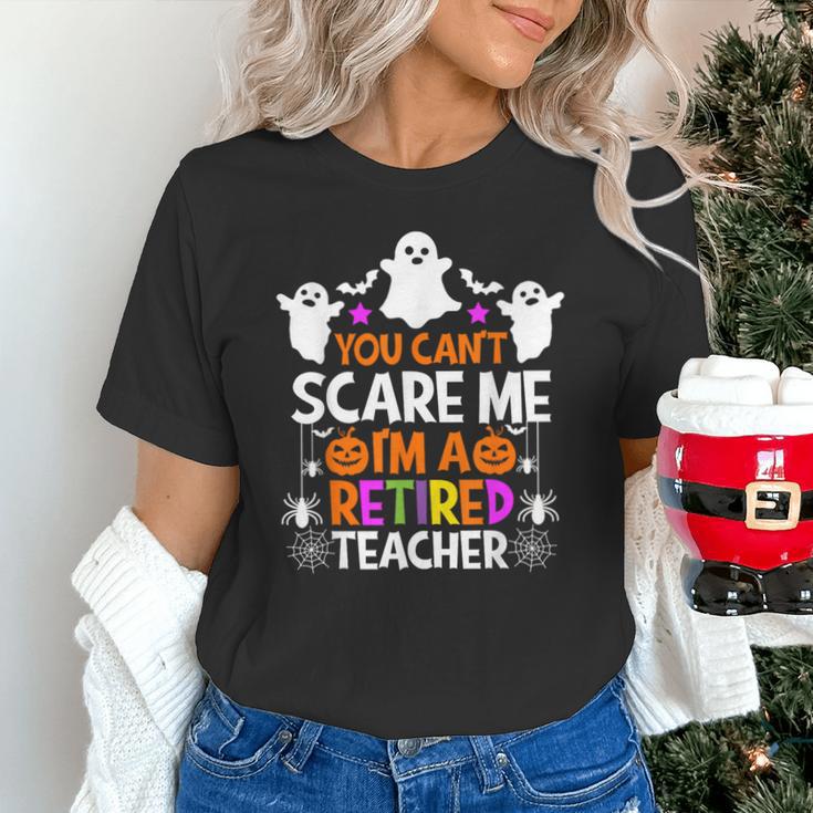 You Can't Scare Me I'm A Retired Teacher Shirt Halloween Unisex T-Shirt, gift for family, gift for coworker You Can't Scare Me I'm A Retired Teacher Shirt Halloween Unisex T-Shirt, gift for family, gift for coworker
