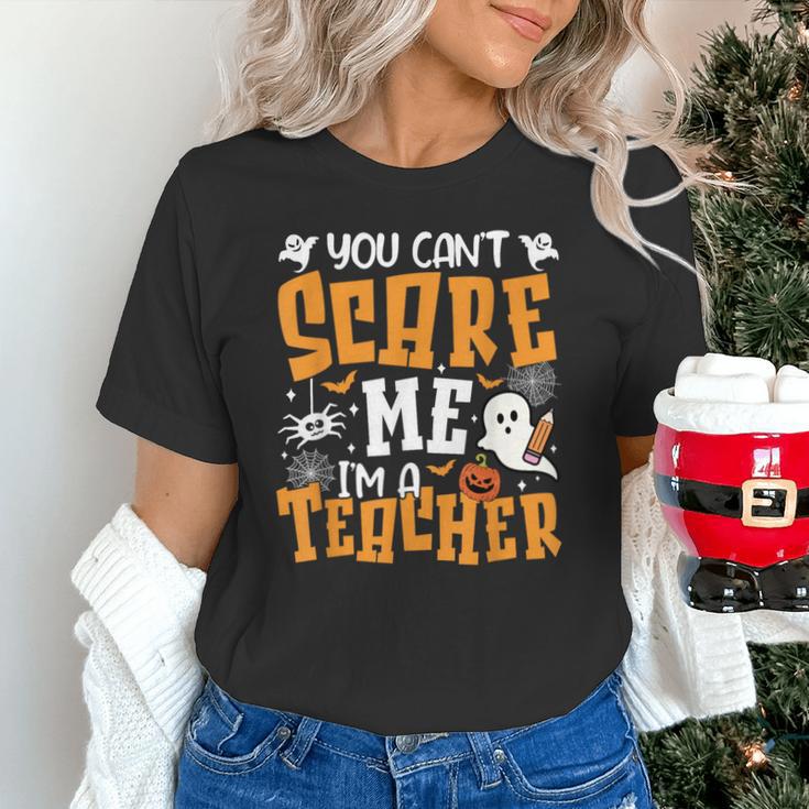 You Can't Scare Me I'm A Teacher Halloween Spooky Season Unisex T-Shirt, gift for family, gift for coworker You Can't Scare Me I'm A Teacher Halloween Spooky Season Unisex T-Shirt, gift for family, gift for coworker