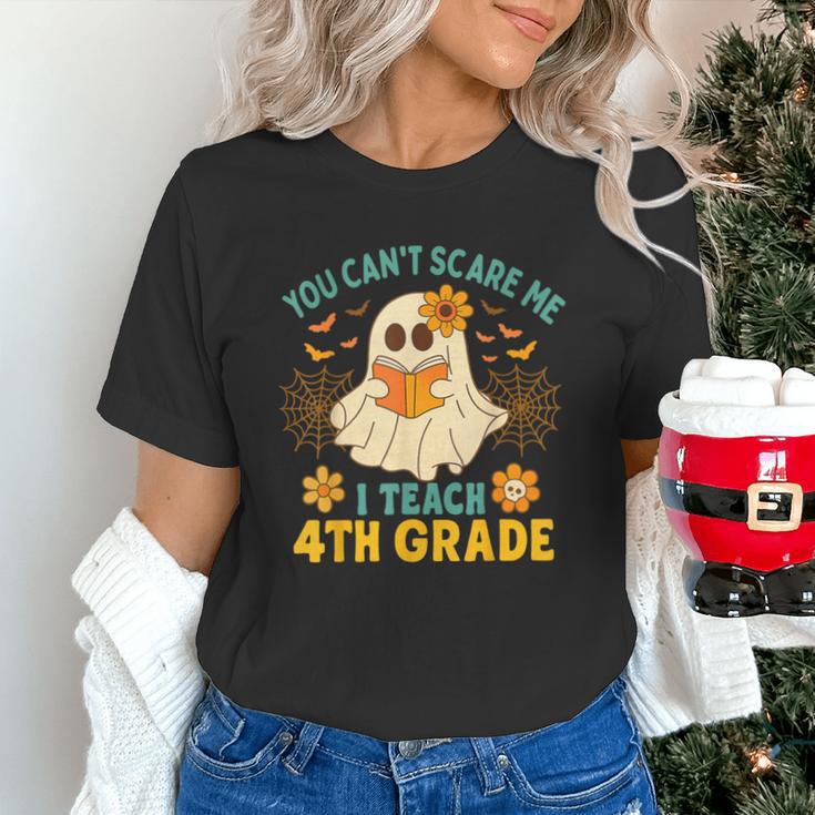 You Can't Scare Me I Teach 4th Grade Halloween Teacher Ghost Unisex T-Shirt, 4th Grade Teacher Shirts, gift for family, gift for coworker You Can't Scare Me I Teach 4th Grade Halloween Teacher Ghost Unisex T-Shirt, 4th Grade Teacher Shirts, gift for family, gift for coworker