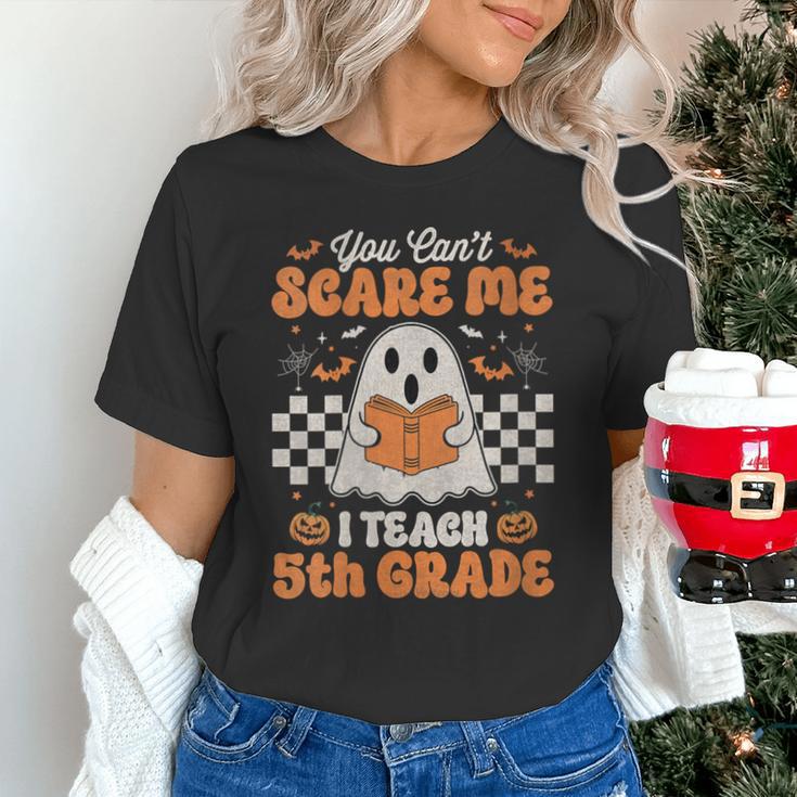 You Can't Scare Me I Teach 5th Grade Retro Teacher Halloween Unisex T-Shirt, gift for family, gift for coworker You Can't Scare Me I Teach 5th Grade Retro Teacher Halloween Unisex T-Shirt, gift for family, gift for coworker