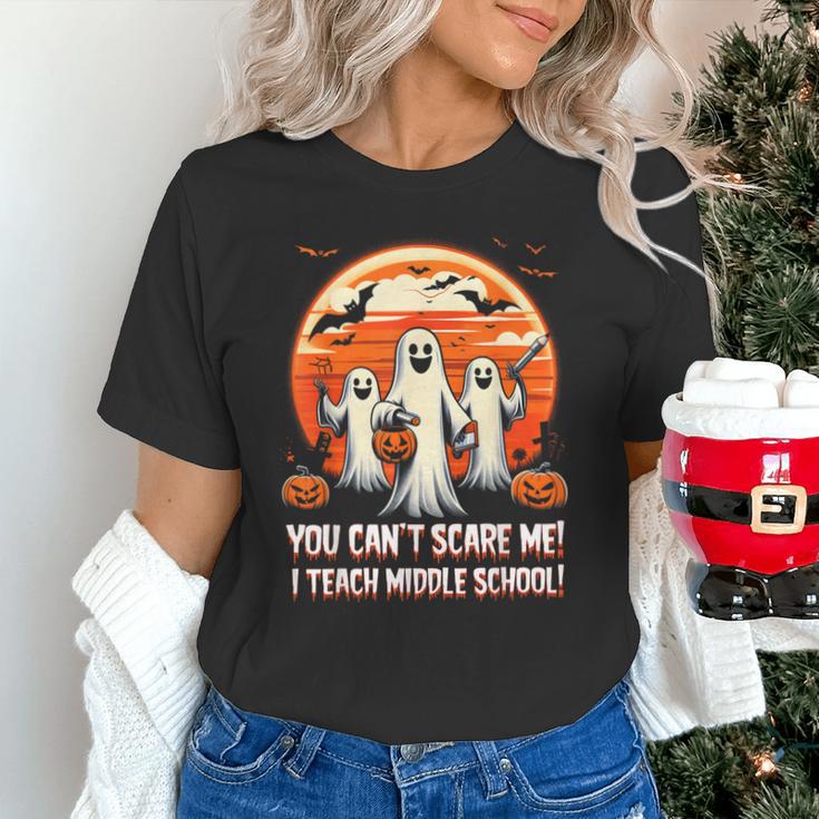 You Can't Scare Me I Teach Middle School Teacher Halloween Unisex T-Shirt, gift for family, gift for coworker You Can't Scare Me I Teach Middle School Teacher Halloween Unisex T-Shirt, gift for family, gift for coworker