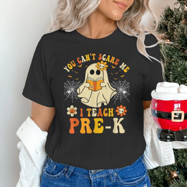 You Can't Scare Me I Teach Pre-K Halloween Teacher Ghost Unisex T-Shirt, gift for family, gift for coworker You Can't Scare Me I Teach Pre-K Halloween Teacher Ghost Unisex T-Shirt, gift for family, gift for coworker