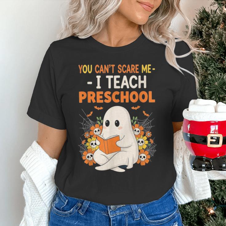 You Cant Scare Me I Teach Preschool Halloween Teacher Unisex T-Shirt, gift for family, gift for coworker You Cant Scare Me I Teach Preschool Halloween Teacher Unisex T-Shirt, gift for family, gift for coworker
