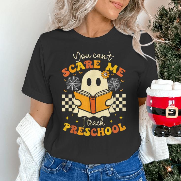 You Can't Scare Me I Teach Preschool Teacher Halloween Ghost Unisex T-Shirt, gift for family, gift for coworker You Can't Scare Me I Teach Preschool Teacher Halloween Ghost Unisex T-Shirt, gift for family, gift for coworker