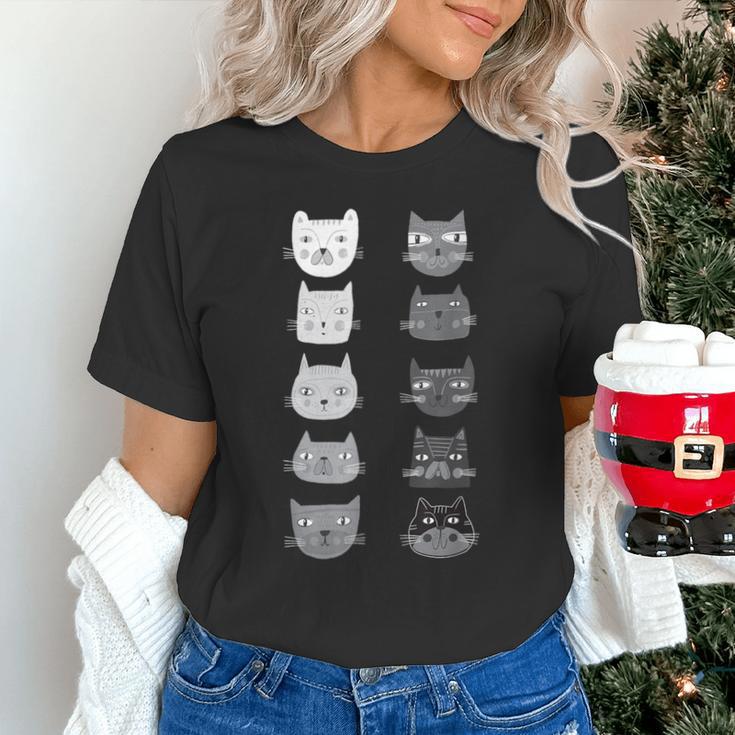 Cat Themed Artist Value Scale Educational Art Teacher Unisex T-Shirt, gift for family, gift for coworker Cat Themed Artist Value Scale Educational Art Teacher Unisex T-Shirt, gift for family, gift for coworker