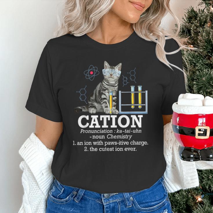 Cation Chemistry Humor Science Teacher Cat Pun Unisex T-Shirt, Science Teacher Shirts, gift for family, gift for coworker Cation Chemistry Humor Science Teacher Cat Pun Unisex T-Shirt, Science Teacher Shirts, gift for family, gift for coworker