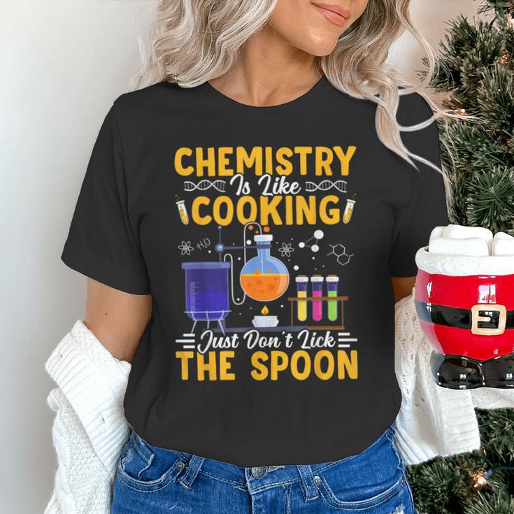 Chemistry Is Like Cooking Science Teacher Student Unisex T-Shirt, Science Teacher Shirts, gift for family, gift for coworker Chemistry Is Like Cooking Science Teacher Student Unisex T-Shirt, Science Teacher Shirts, gift for family, gift for coworker