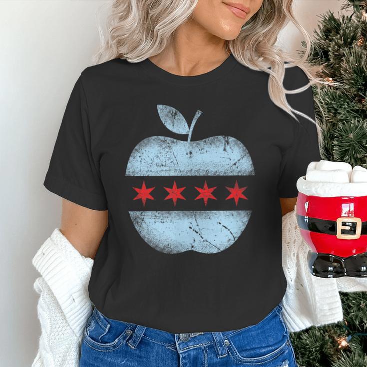 Chicago Flag Teacher School Cute Unisex T-Shirt, gift for family, gift for coworker