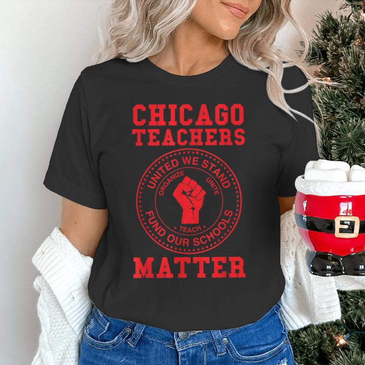 Chicago Teachers Matter Support Union Education Red For Ed Unisex T-Shirt, gift for family, gift for coworker Chicago Teachers Matter Support Union Education Red For Ed Unisex T-Shirt, gift for family, gift for coworker