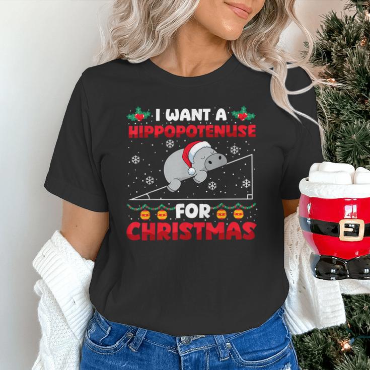 Christmas Math Teacher Hippopotenuse Math Lovers Xmas Unisex T-Shirt, gift for family, gift for coworker Christmas Math Teacher Hippopotenuse Math Lovers Xmas Unisex T-Shirt, gift for family, gift for coworker