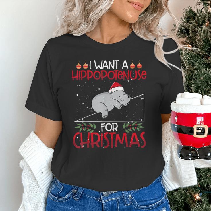 Christmas Math Teacher Hypotenuse Math Hippotenuse Men Women Unisex T-Shirt, gift for family, gift for coworker