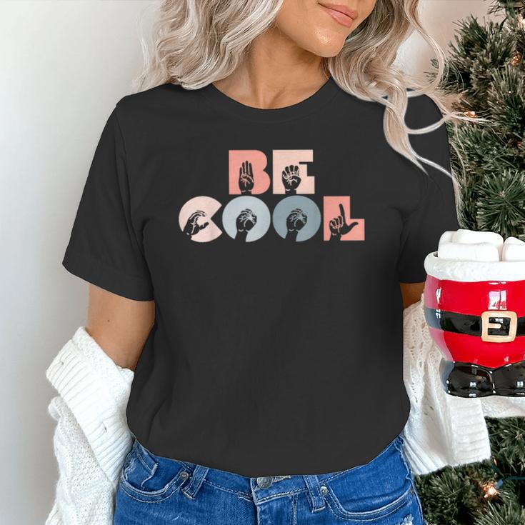 Cool Sign Language ASL Teacher Deaf People ASL Interpreter Unisex T-Shirt, gift for family, gift for coworker
