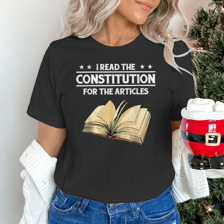 Cool History Teacher Read The Constitution For The Articles Unisex T-Shirt, History Teacher Shirts, gift for family, gift for coworker Cool History Teacher Read The Constitution For The Articles Unisex T-Shirt, History Teacher Shirts, gift for family, gift for coworker