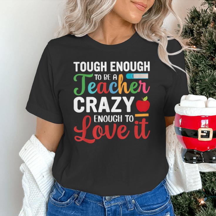 Crazy Teacher Men Women School Teachers Unisex T-Shirt, gift for family, gift for coworker