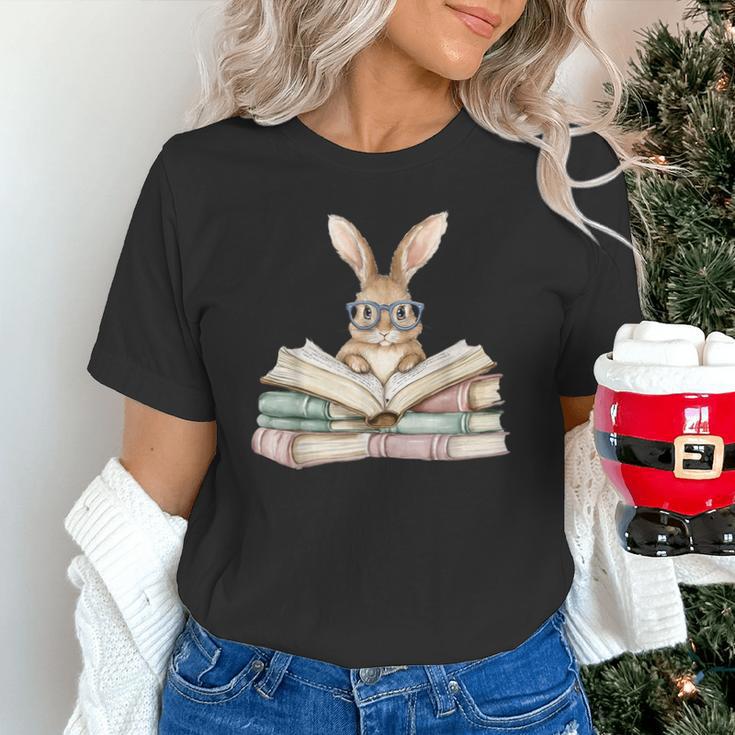 Cute Reading Bunny Glasses Books Bookworm Reader Teacher Unisex T-Shirt, gift for family, gift for coworker Cute Reading Bunny Glasses Books Bookworm Reader Teacher Unisex T-Shirt, gift for family, gift for coworker